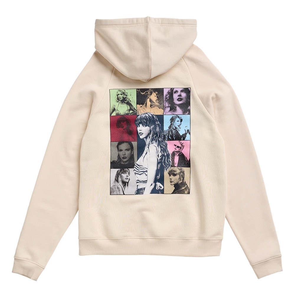 New Taylor Swift The Eras Tour Cream Hoodie